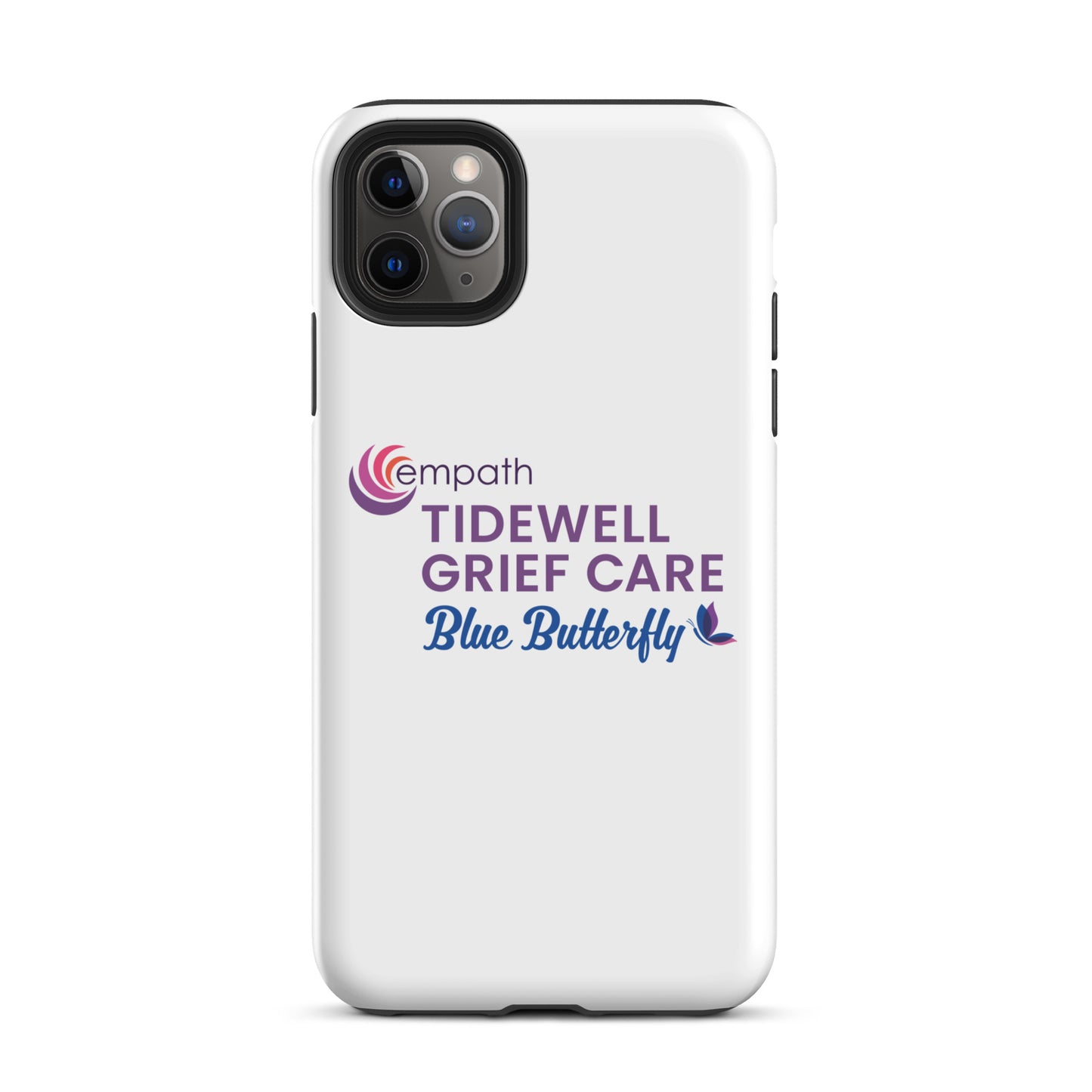 Tough Case for iPhone® - Tidewell Blue Butterfly