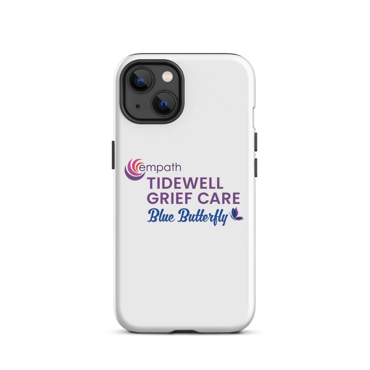 Tough Case for iPhone® - Tidewell Blue Butterfly