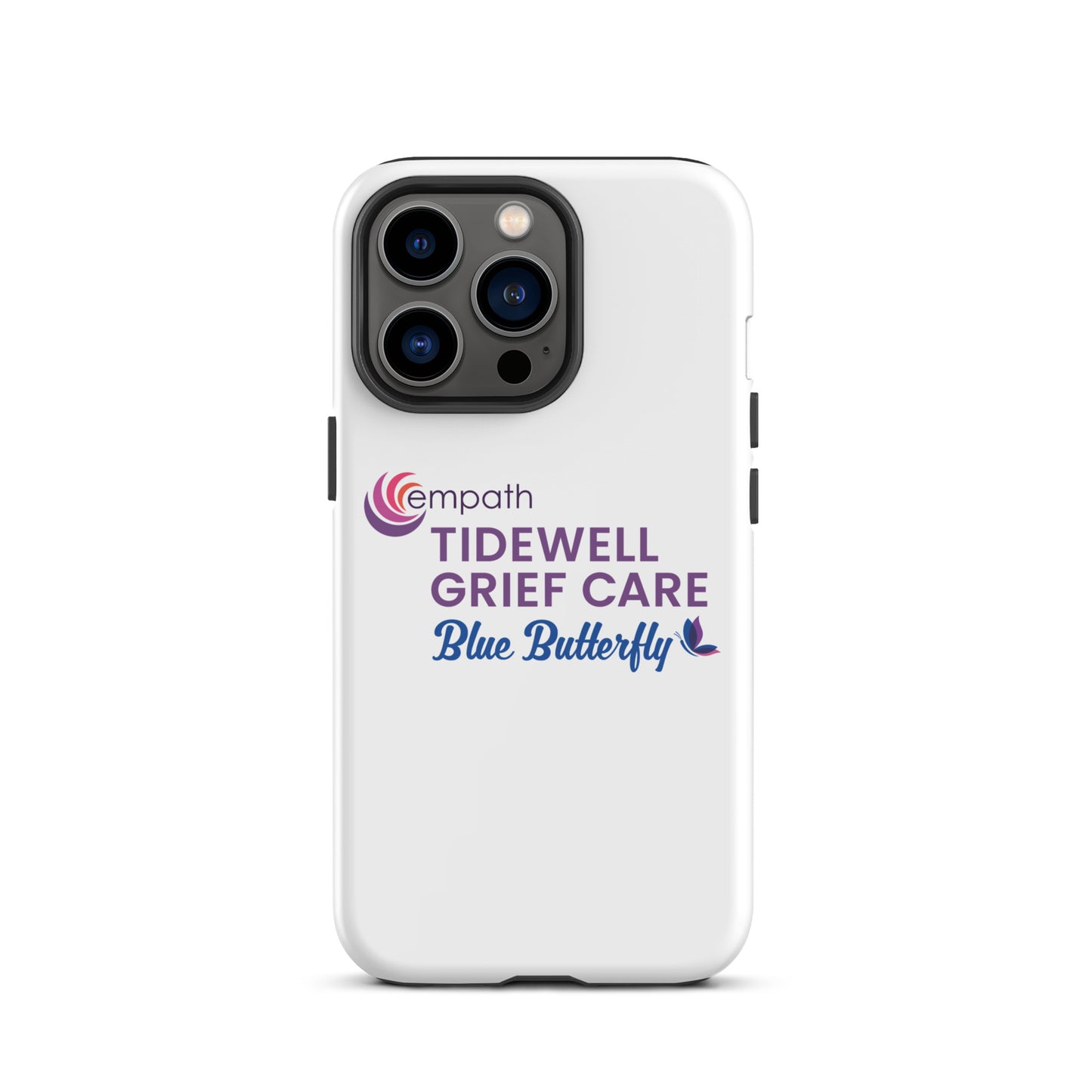 Tough Case for iPhone® - Tidewell Blue Butterfly