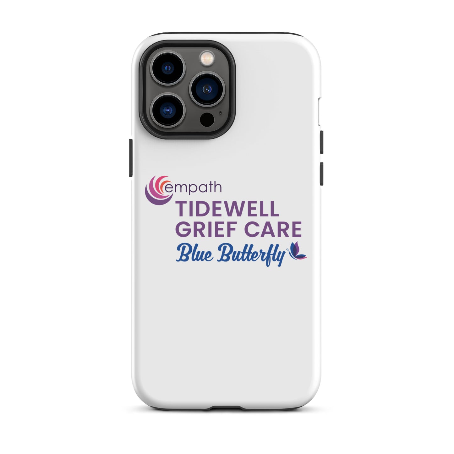 Tough Case for iPhone® - Tidewell Blue Butterfly