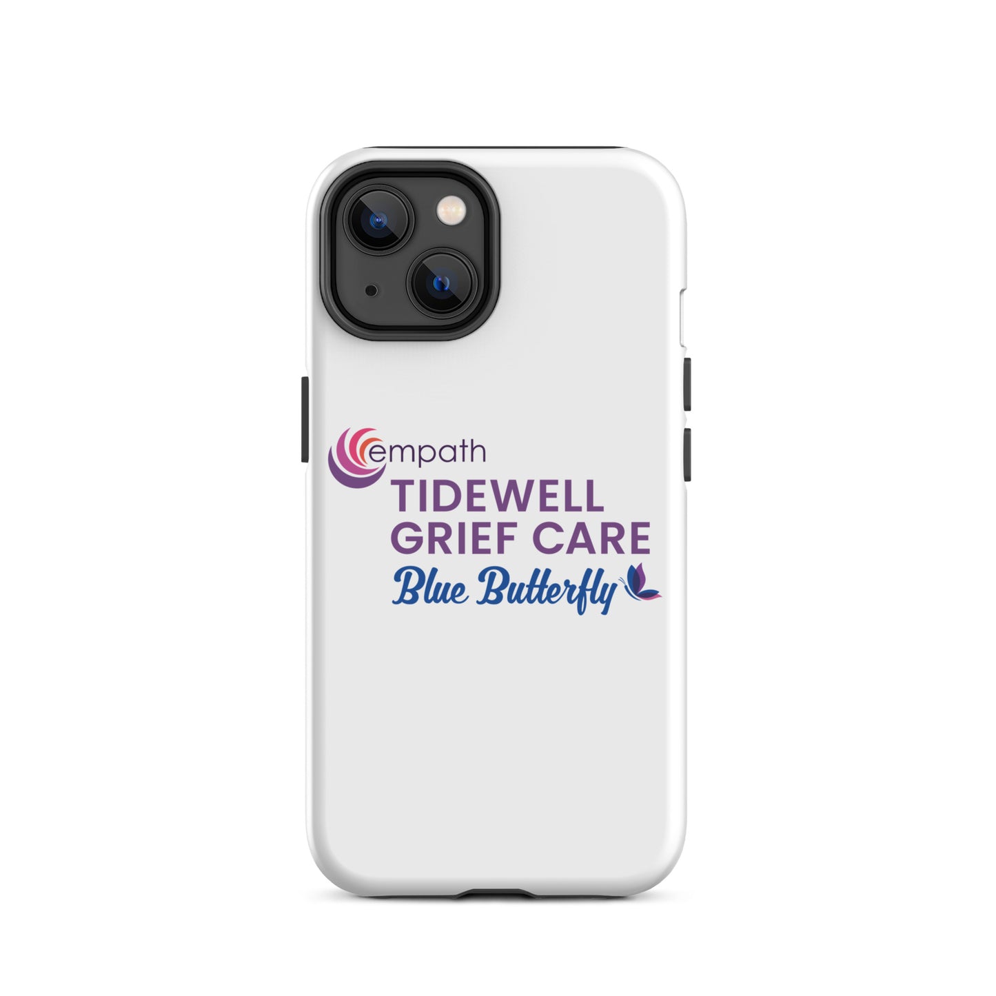 Tough Case for iPhone® - Tidewell Blue Butterfly