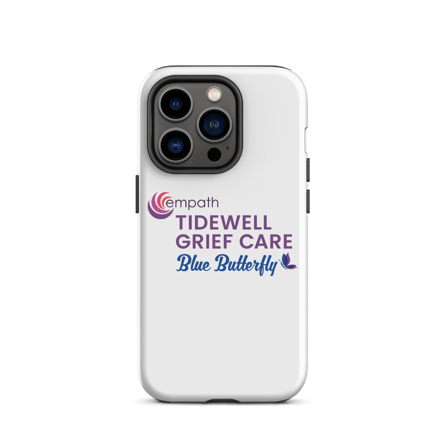 Tough Case for iPhone® - Tidewell Blue Butterfly