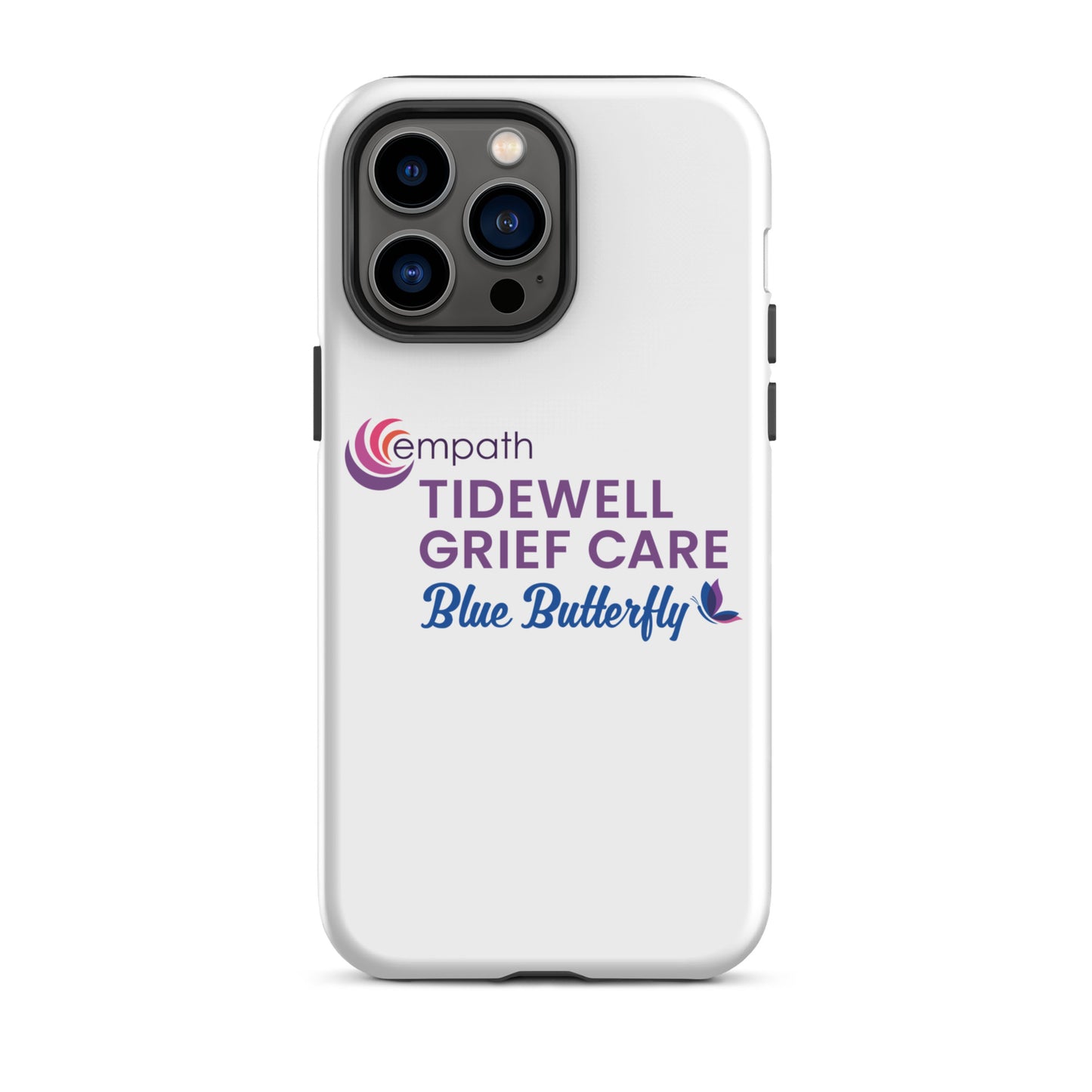 Tough Case for iPhone® - Tidewell Blue Butterfly