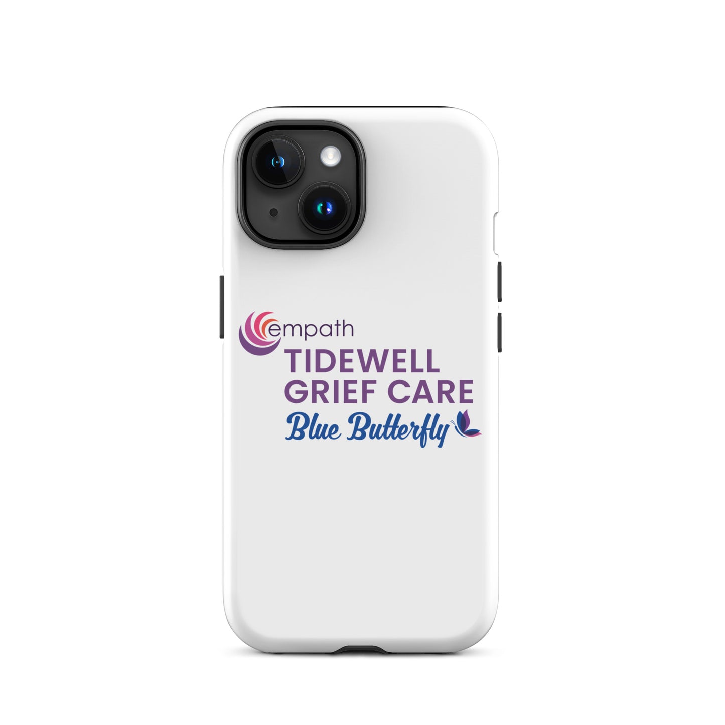 Tough Case for iPhone® - Tidewell Blue Butterfly