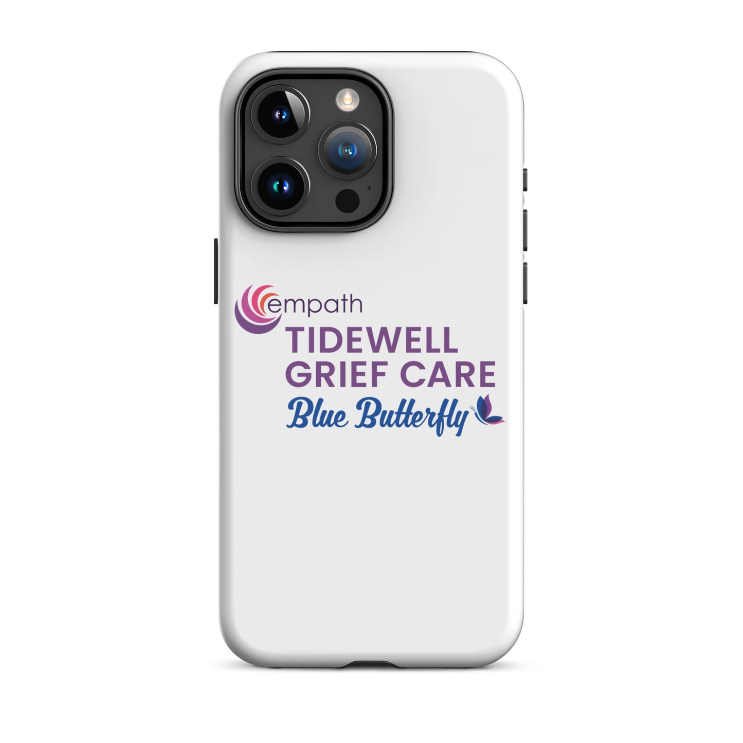 Tough Case for iPhone® - Tidewell Blue Butterfly