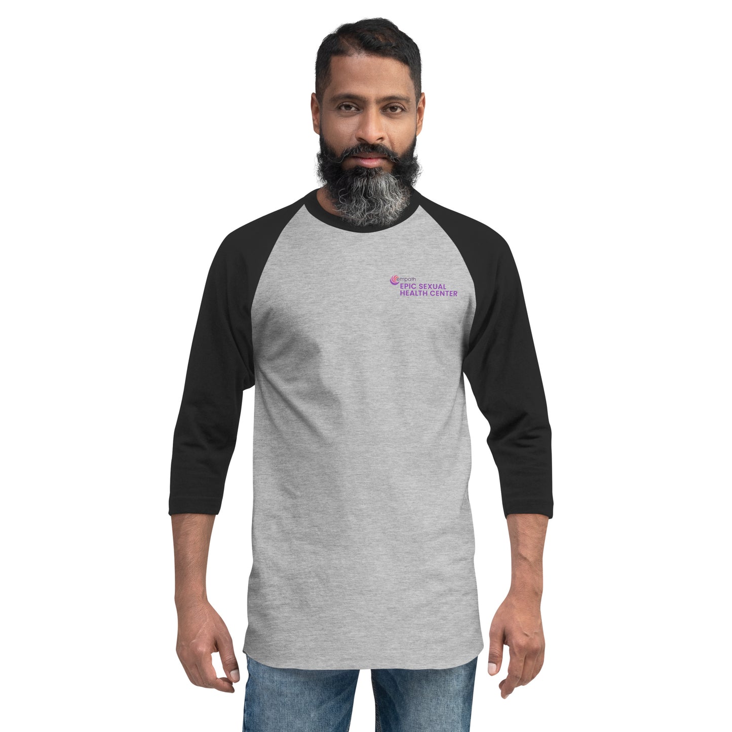 3/4 sleeve raglan shirt - EPIC Sexual Health Center