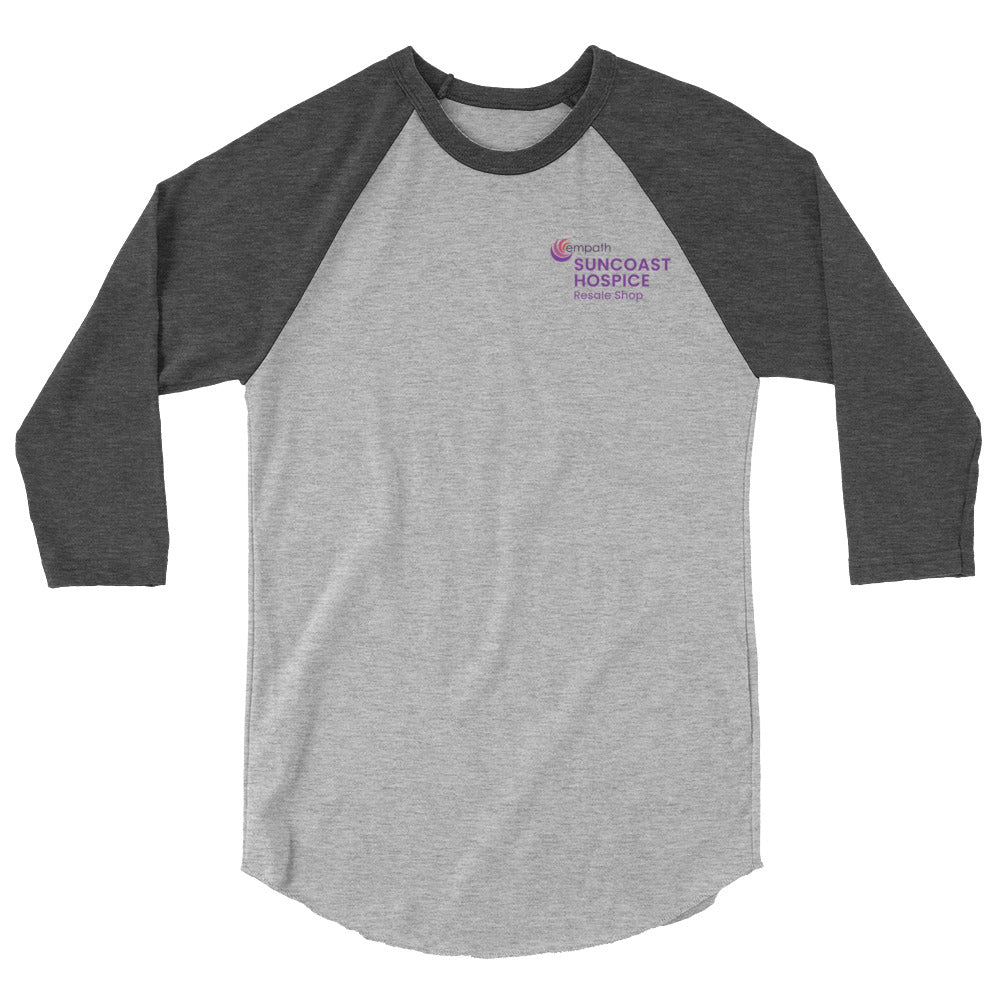 3/4 sleeve raglan shirt - Suncoast Hospice Resale Shop
