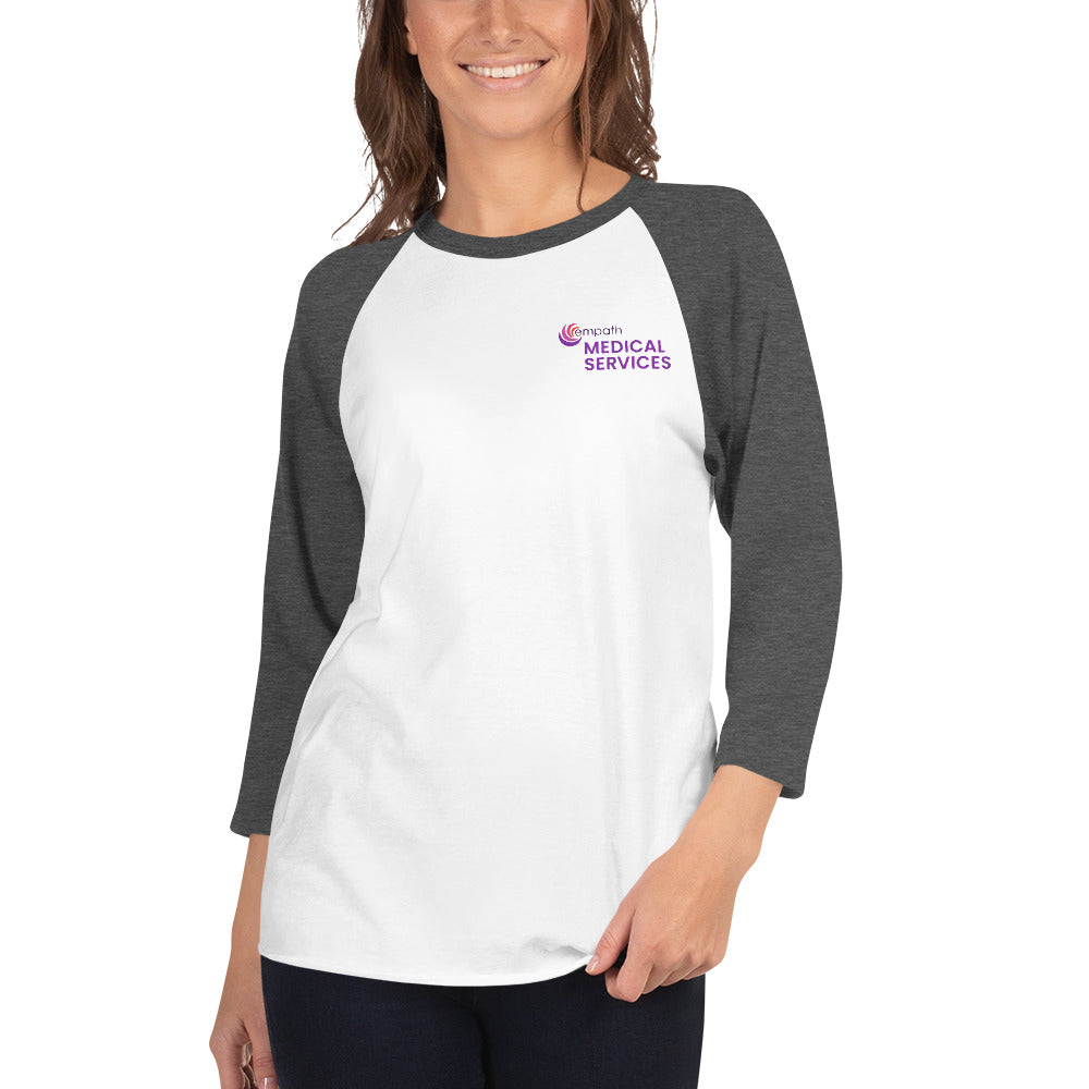 3/4 sleeve raglan shirt - Empath Medical Services