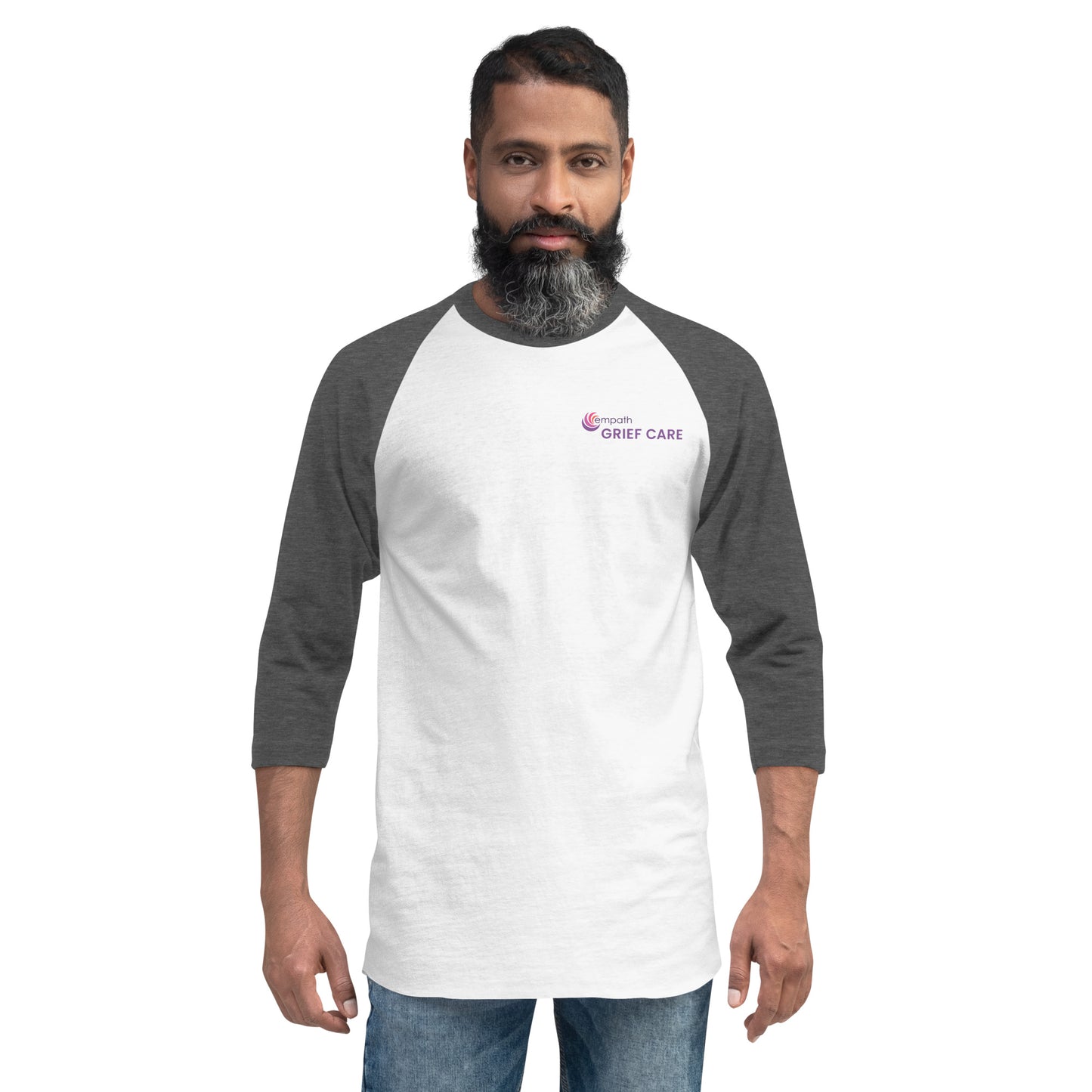 3/4 sleeve raglan shirt - Empath Grief Care