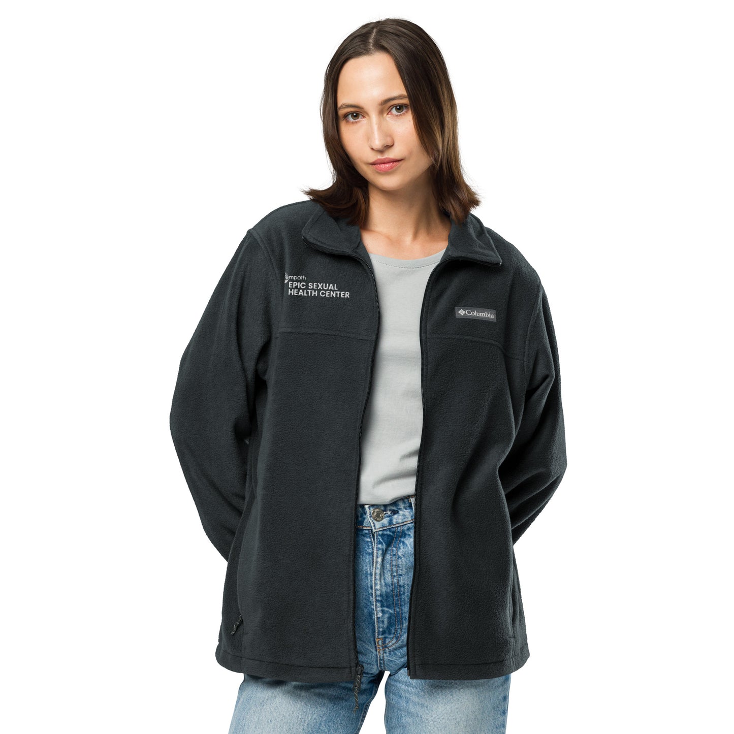 Columbia | Unisex fleece jacket (relaxed fit) - EPIC Sexual Health Center