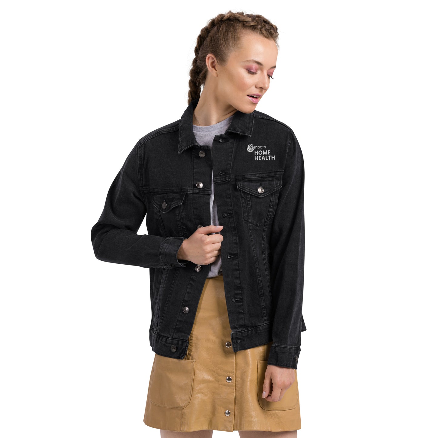 Unisex denim jacket - Empath Home Health