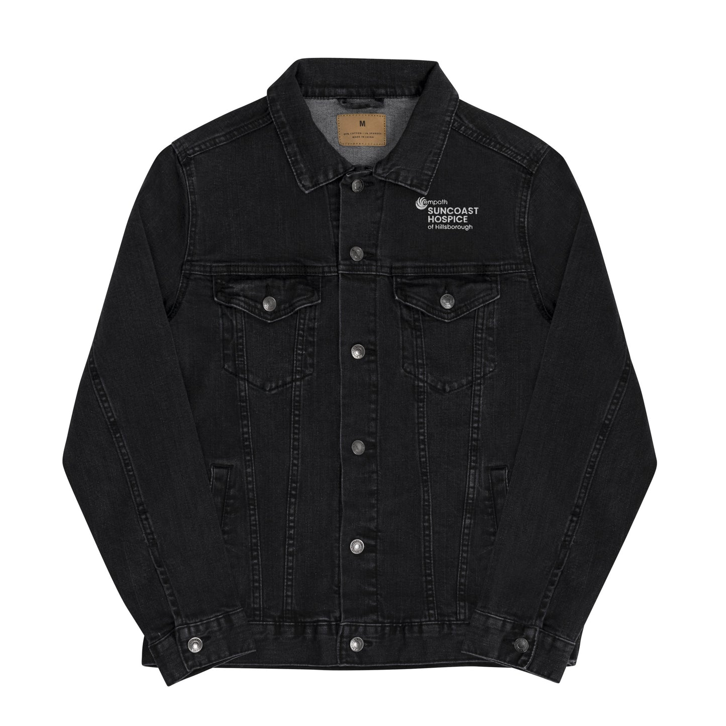 Unisex denim jacket - Suncoast Hospice of Hillsborough