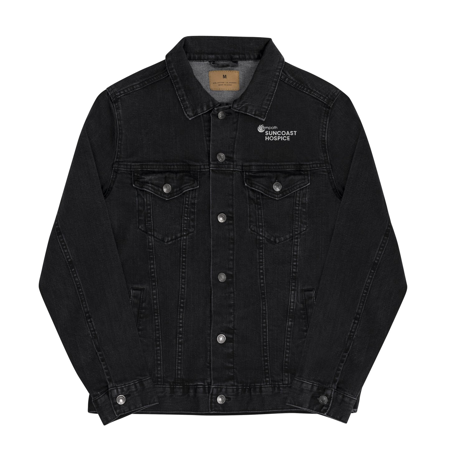 Unisex denim jacket - Suncoast Hospice