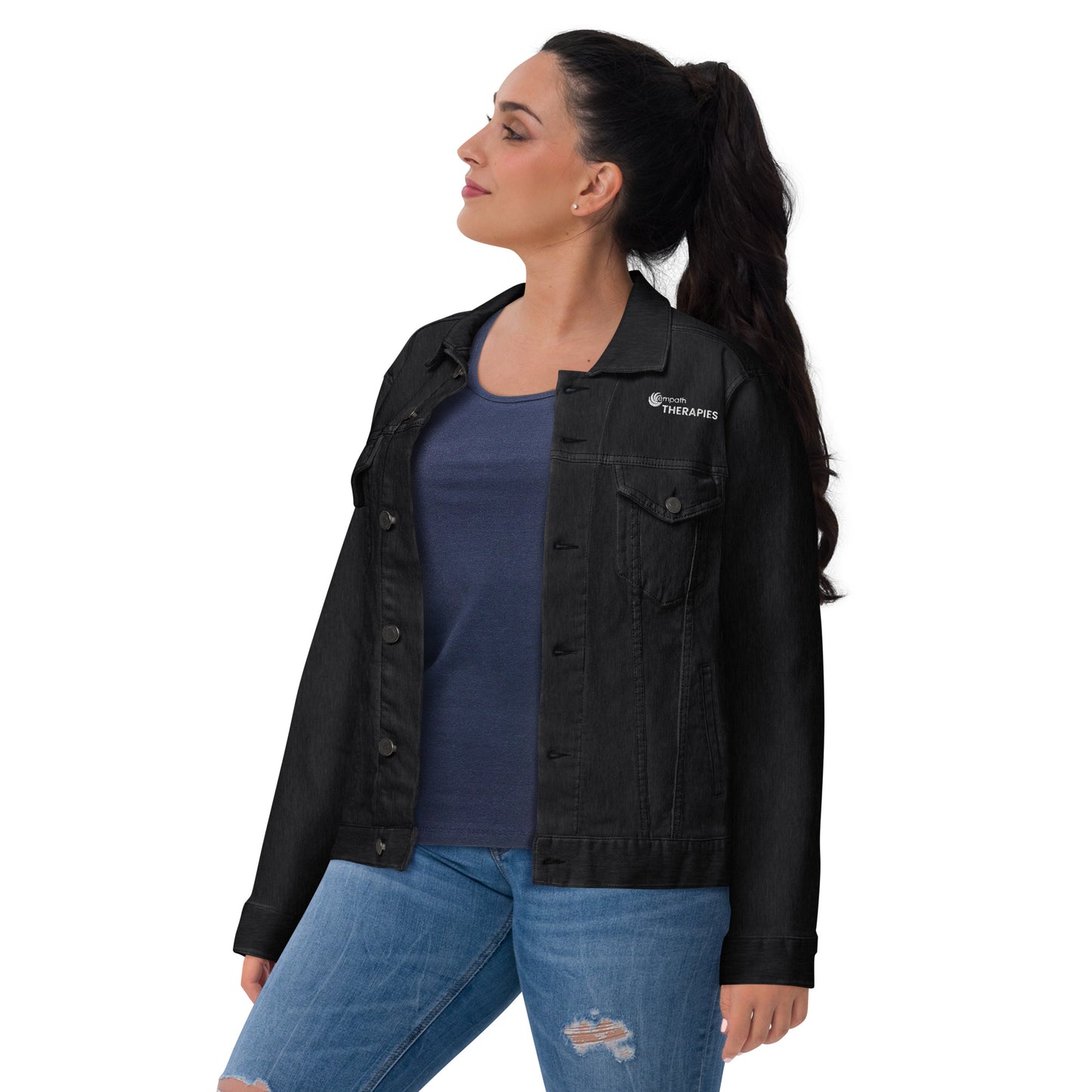 Unisex denim jacket - Empath Therapies