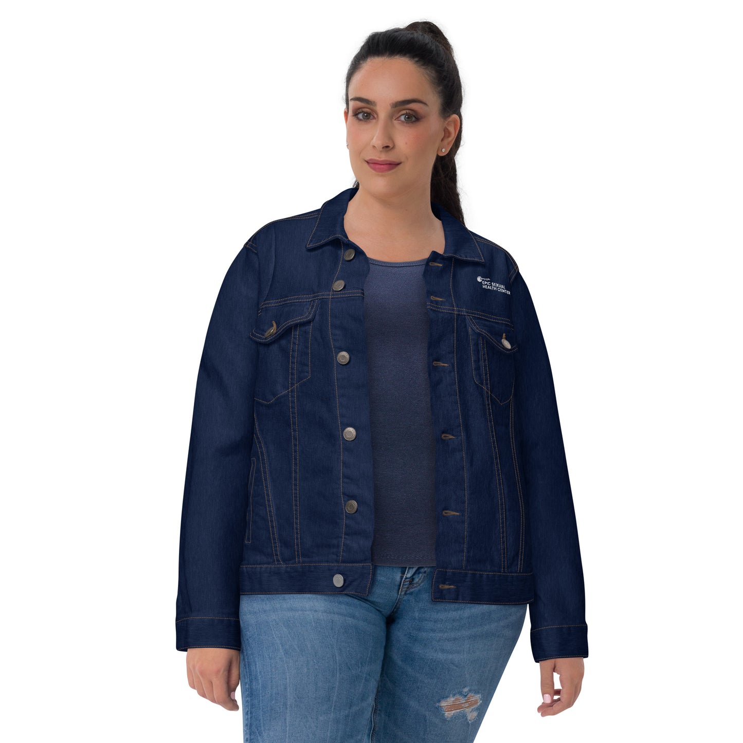 Unisex denim jacket - EPIC Sexual Health Center