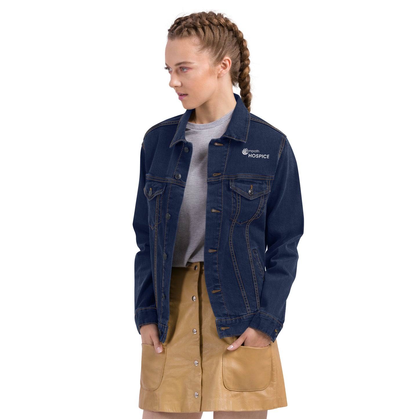 Unisex denim jacket - Empath Hospice