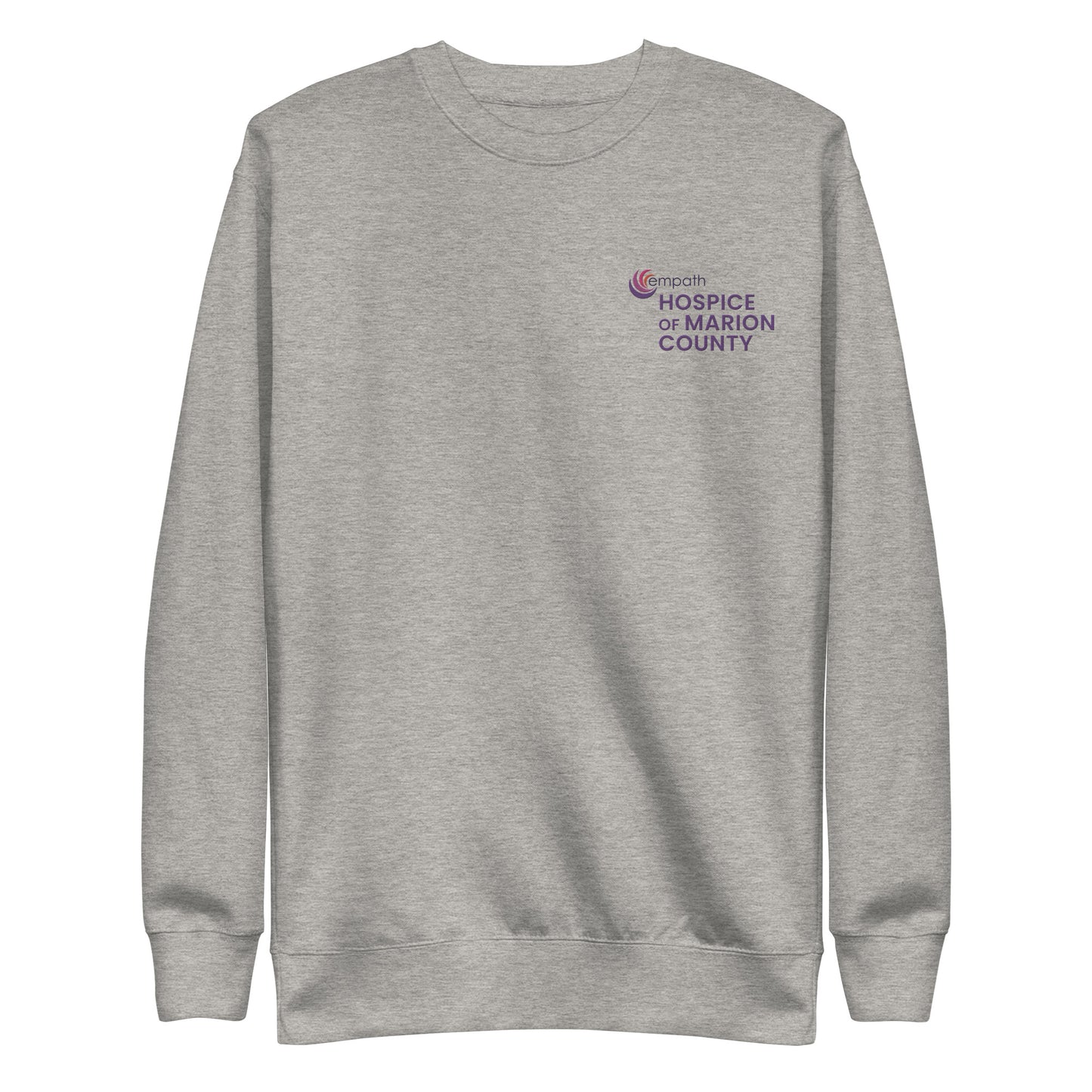 Unisex Premium Sweatshirt (fitted cut) - Hospice of Marion County