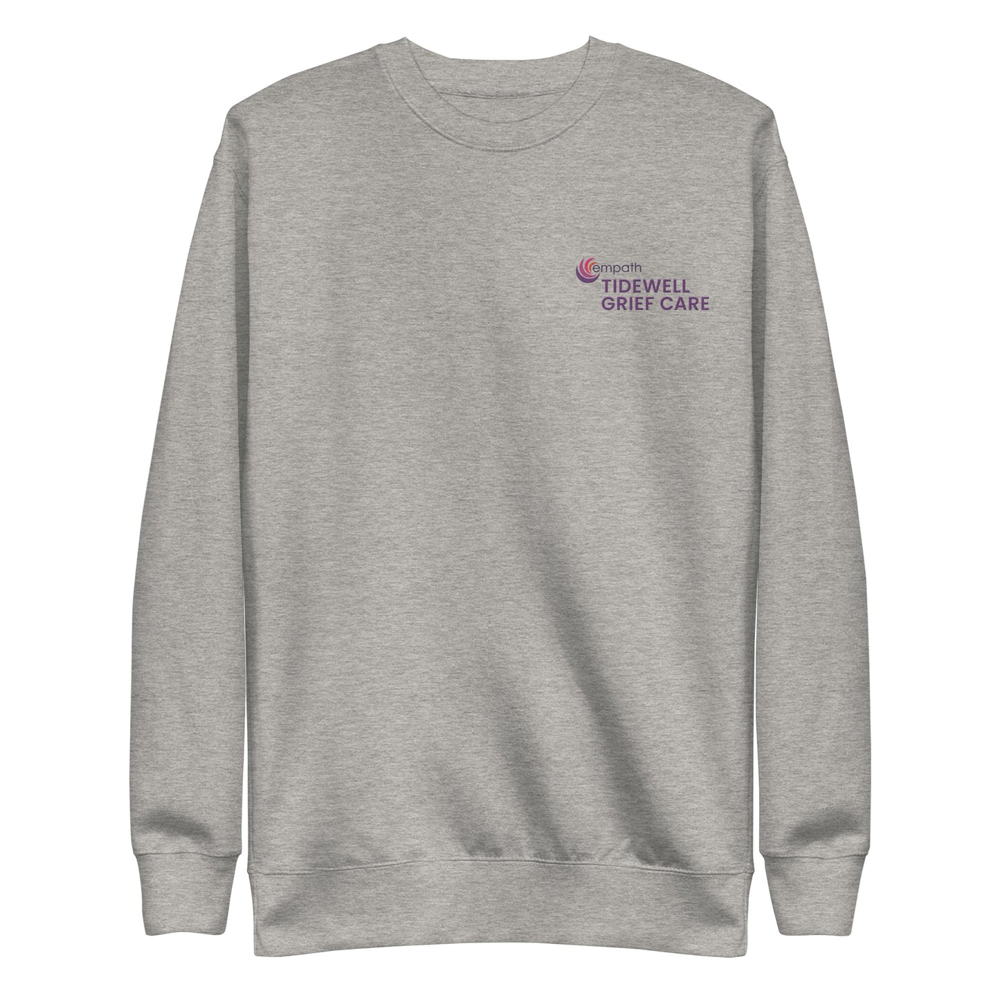 Unisex Premium Sweatshirt (fitted cut) - Tidewell Grief Care