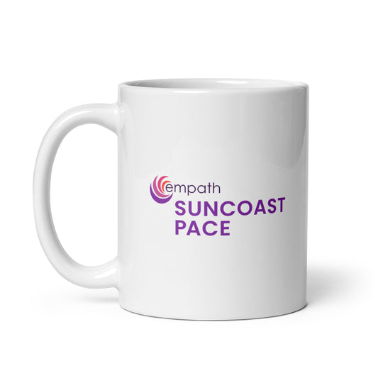 White glossy mug - Suncoast PACE