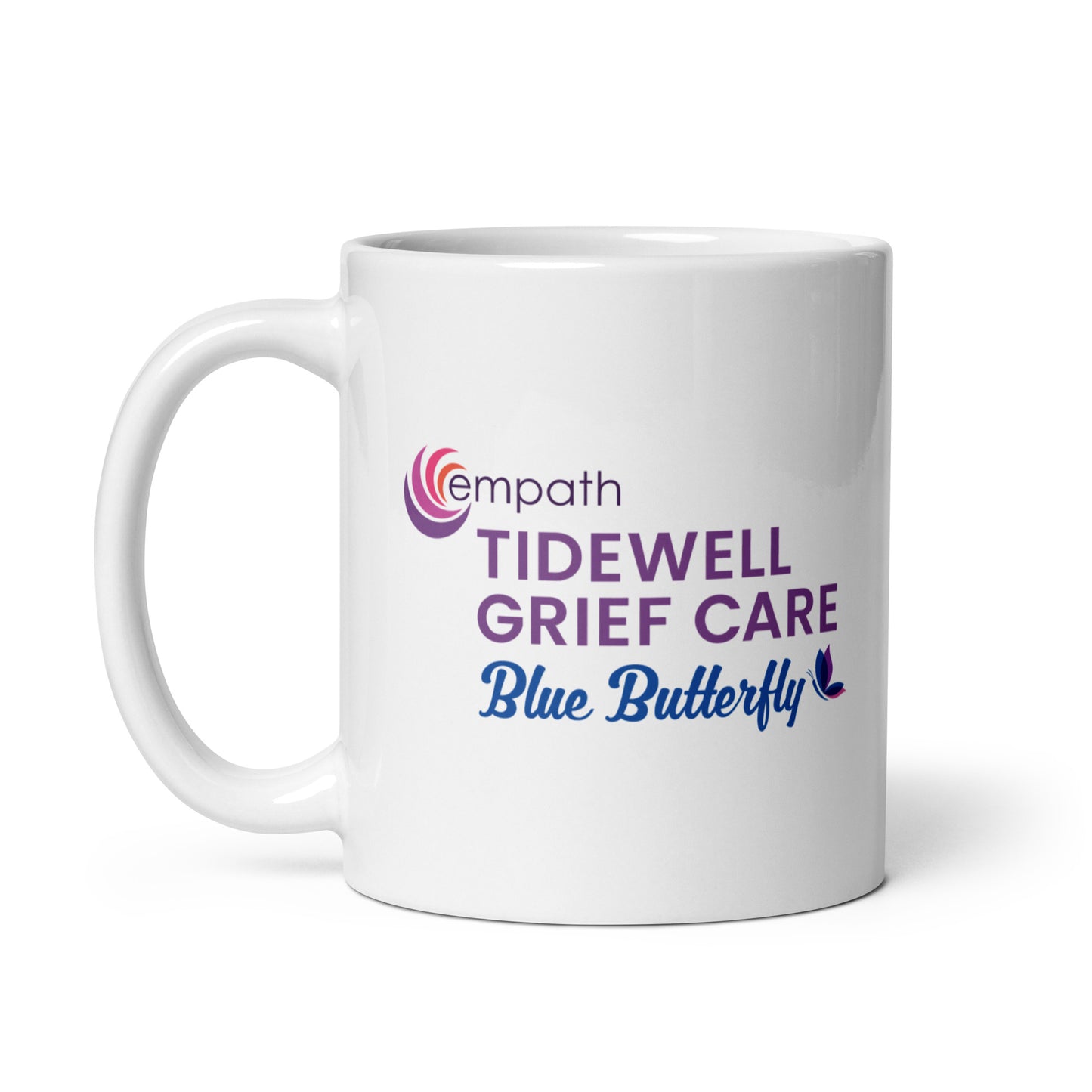 Coffee Mug - Tidewell Blue Butterfly